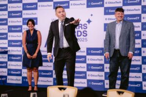 Tom Kennedy performing corporate awards night entertainment at Borgata